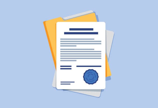 document placeholder
